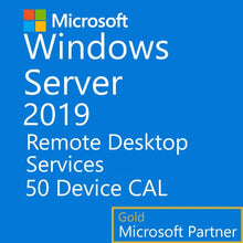 Charger l&#39;image dans la galerie, Windows Server 2019 Remote Desktop Services (RDS) – 50 Device CAL
